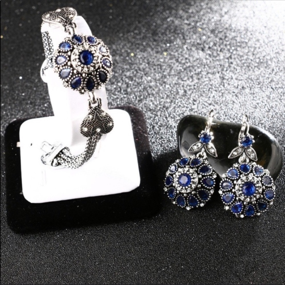 Antique silver plated ring - Picture 4 of 6
